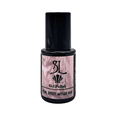 GEL POL.LED/UV PEARL EFFECT ANTIQUE ROSE